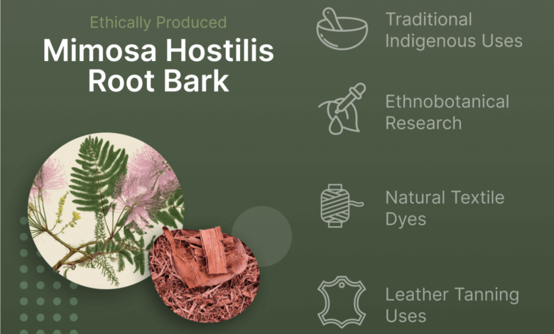 Mimosa Hostilis Root Bark